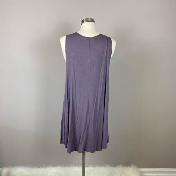 NWTs Boutique Brand Jersey Knit Sleeveless Tank Midi Dress/Coverup - Picture 4 of 8
